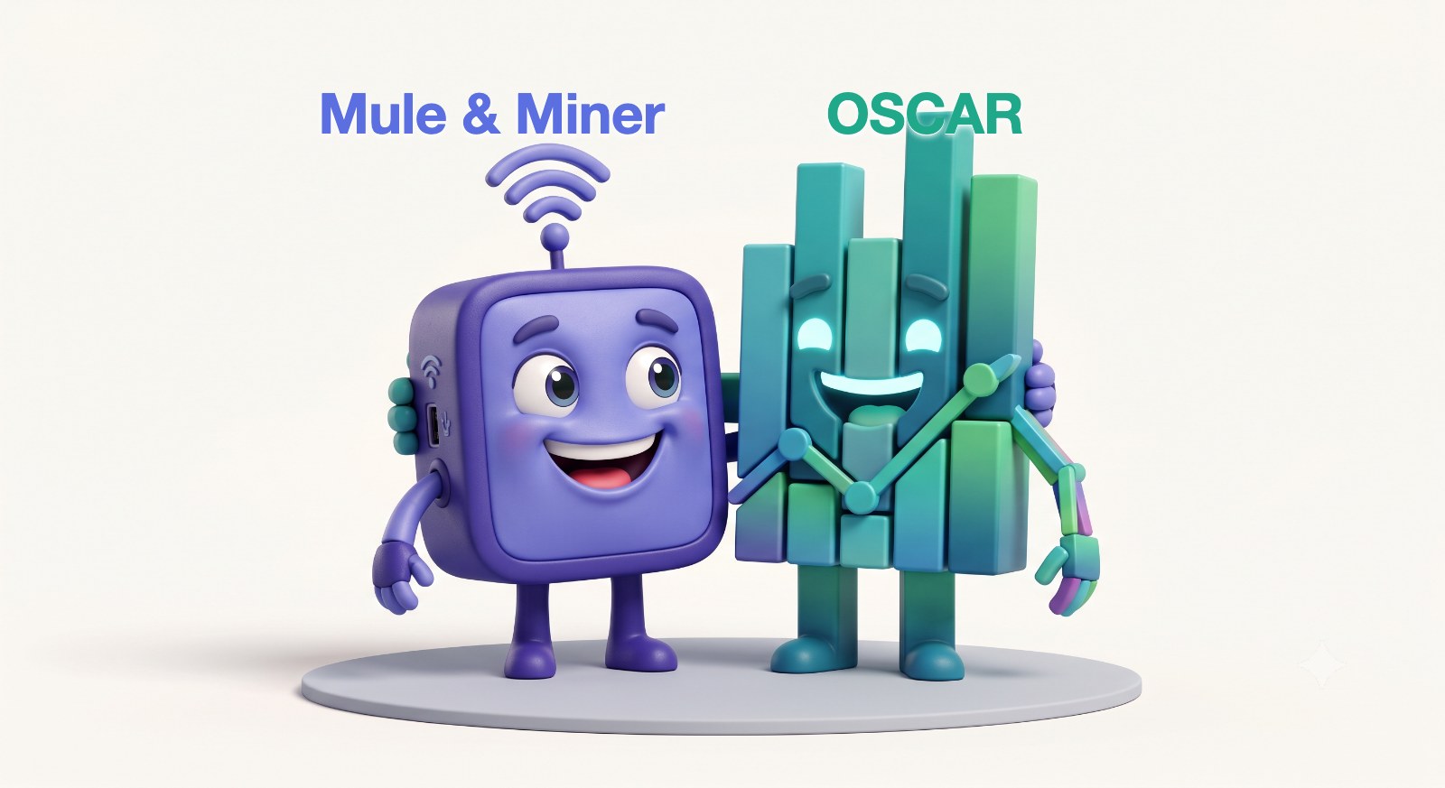 Mule & Miner + OSCAR = best buds